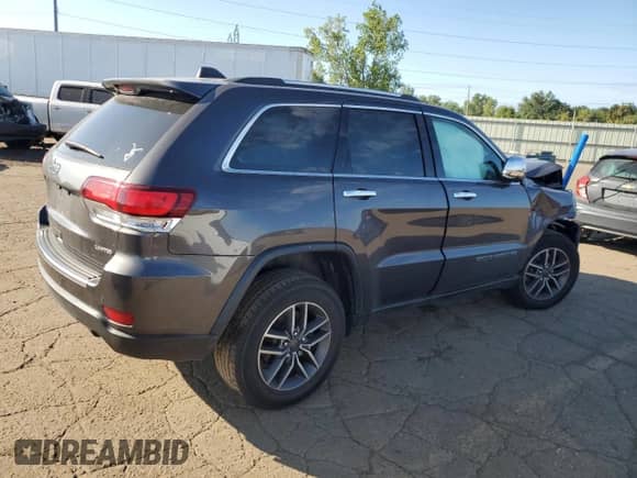 2021 Jeep Grand Cherokee Limited with VIN 1C4RJFBG4MC534446, listed as a Copart auction lot 70320915 with 45,418 mi miles and Salvage title. Bid and sale history available at DreamBid. Image 3.