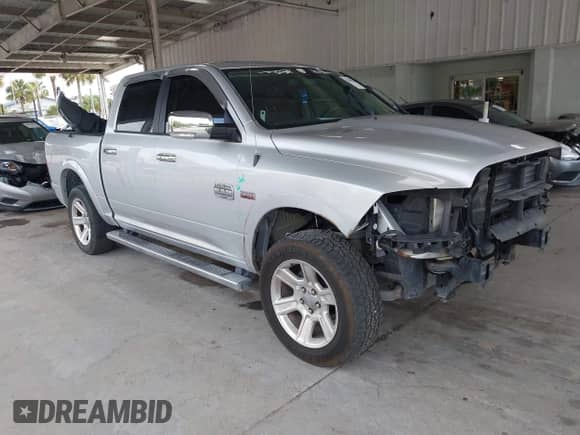 2015 Ram 1500 Laramie Limited with VIN 1C6RR7PT1FS788507, listed as a IAAI auction lot 42400146 with 129,572 mi miles and . Bid and sale history available at DreamBid. Image 1.