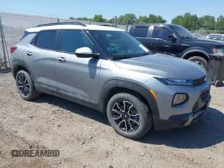 2023 Chevrolet TrailBlazer ACTIV with VIN KL79MSSL3PB217536, listed as a IAAI auction lot 43004170 with 6,515 mi miles and . Bid and sale history available at DreamBid. Image 1.