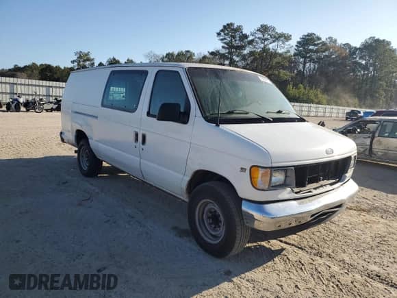 2002 Ford Econoline Cargo z VIN 1FTNS24L72HA33128, wystawiony jako Copart lot #43684915 z przebiegiem 236 609 mil mil oraz Szkoda całkowita • Salvage title. Historia ofert i sprzedaży dostępna na DreamBid. Obrazek 4.