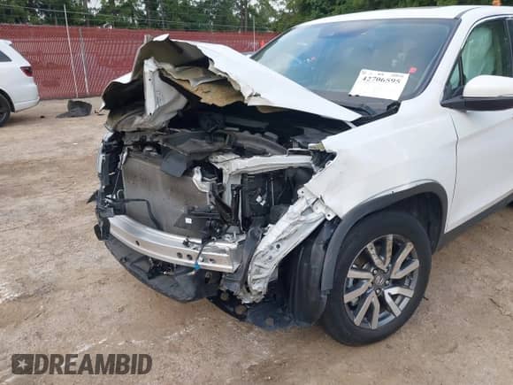 2021 Honda Pilot EX-L с VIN 5FNYF6H56MB025156, выставлен на аукционе IAAI как лот 42706595 с пробегом 92 419 миль миль и . История ставок и продаж доступна на DreamBid. Изображение 6.