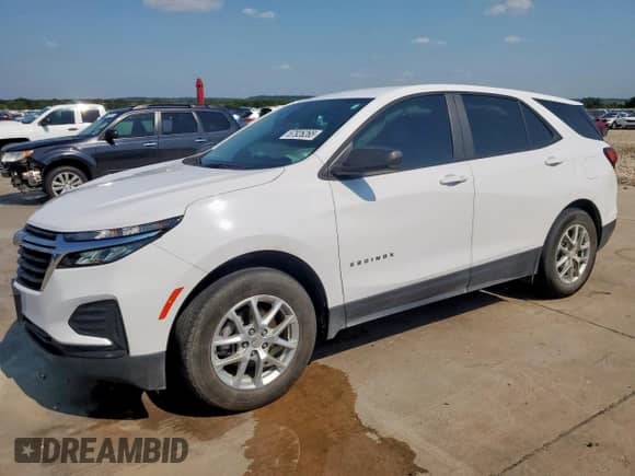 2024 Chevrolet Equinox LS z VIN 3GNAXHEG3RL144539, wystawiony jako Copart lot #67926265 z przebiegiem 33 954 mil mil oraz Czysty tytuł • Clean title. Historia ofert i sprzedaży dostępna na DreamBid. Obrazek 1.