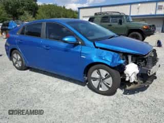 2017 Hyundai Ioniq Blue z VIN KMHC65LCXHU036910, wystawiony jako Copart lot #64790123 z przebiegiem 111 866 mil mil oraz . Historia ofert i sprzedaży dostępna na DreamBid. Obrazek 4.