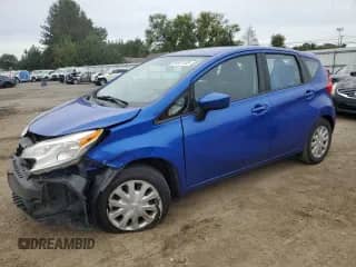 2016 Nissan Note SV with VIN 3N1CE2CP8GL380949, listed as a Copart auction lot 84831105 with 177,105 mi miles and Salvage title. Bid and sale history available at DreamBid. Image 1.