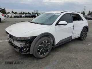 2024 Hyundai Ioniq 5 SEL с VIN KM8KN4DE6RU279592, выставлен на аукционе Copart как лот 70417325 с пробегом 12 049 миль миль и Списание • Salvage title. История ставок и продаж доступна на DreamBid. Изображение 1.