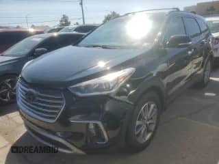 2017 Hyundai Santa Fe SE z VIN KM8SN4HF8HU245445, wystawiony jako Copart lot #71875965 z przebiegiem 155 880 mil mil oraz Czysty tytuł • Clean title. Historia ofert i sprzedaży dostępna na DreamBid. Obrazek 1.