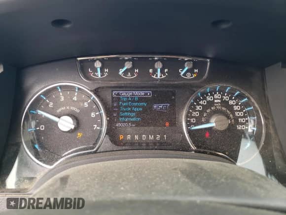 2012 Ford F-150 Lariat with VIN 1FTFW1E60CFC80841, listed as a Copart auction lot 67288775 with 45,020 mi miles and Salvage title. Bid and sale history available at DreamBid. Image 9.