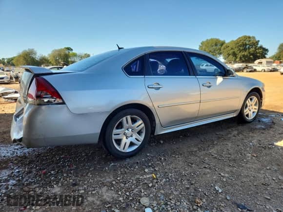 2016 Chevrolet Impala LT with VIN 2G1WB5E34G1101649, listed as a Copart auction lot 86155225 with 142,103 mi miles and Salvage title. Bid and sale history available at DreamBid. Image 3.