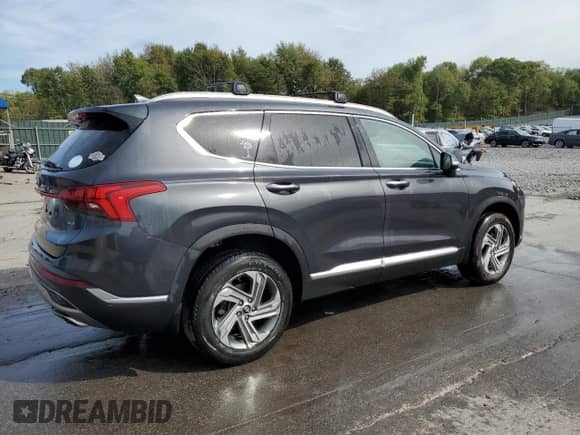2021 Hyundai Santa Fe SEL with VIN 5NMS6DAJ1MH370644, listed as a Copart auction lot 84372445 with 68,339 mi miles and Salvage title. Bid and sale history available at DreamBid. Image 3.