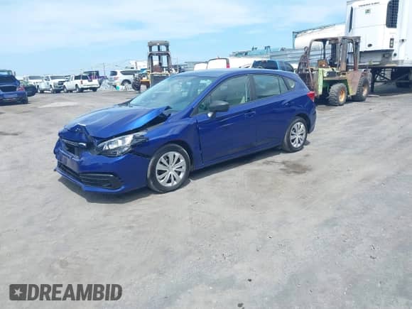 2023 Subaru Impreza with VIN 4S3GTAB66P3706797, listed as a IAAI auction lot 41838924 with 23,520 mi miles and . Bid and sale history available at DreamBid. Image 17.