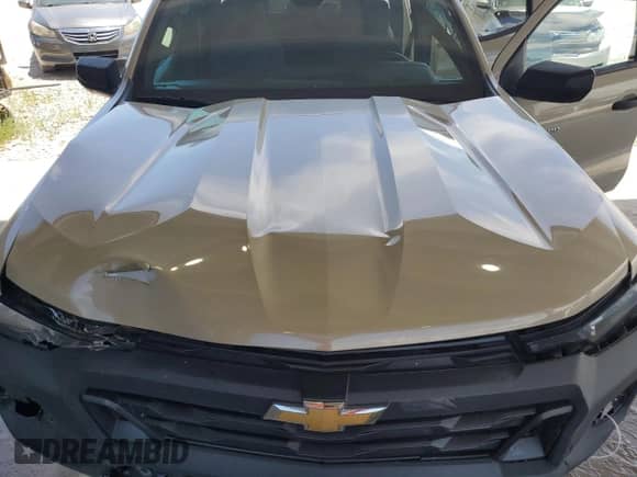 2023 Chevrolet Colorado 2WD Work Truck z VIN 1GCGSBECXP1176338, wystawiony jako Copart lot #68931555 z przebiegiem 36 851 mil mil oraz Czysty tytuł • Clean title. Historia ofert i sprzedaży dostępna na DreamBid. Obrazek 11.