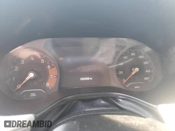 2022 Jeep Compass (RED) Edition with VIN 3C4NJDCB6NT100881, listed as a Copart auction lot 62241555 with 103,349 mi miles and Salvage title. Bid and sale history available at DreamBid. Image 9.