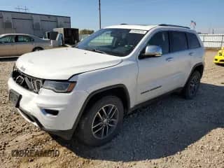2017 Jeep Grand Cherokee Limited with VIN 1C4RJFBG9HC909110, listed as a Copart auction lot 81835615 with 220,885 mi miles and Salvage title. Bid and sale history available at DreamBid. Image 1.