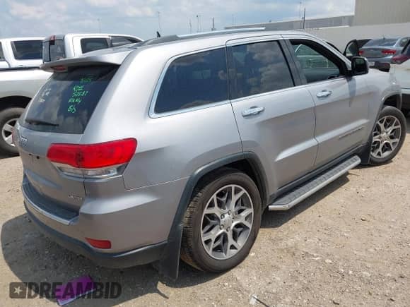 2019 Jeep Grand Cherokee Limited with VIN 1C4RJEBG2KC857949, listed as a IAAI auction lot 42922583 with 60,393 mi miles and . Bid and sale history available at DreamBid. Image 4.
