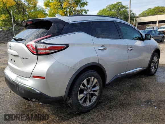 2018 Nissan Murano SV z VIN 5N1AZ2MH5JN155147, wystawiony jako Copart lot #71602195 z przebiegiem 145 504 mil mil oraz Czysty tytuł • Clean title. Historia ofert i sprzedaży dostępna na DreamBid. Obrazek 3.