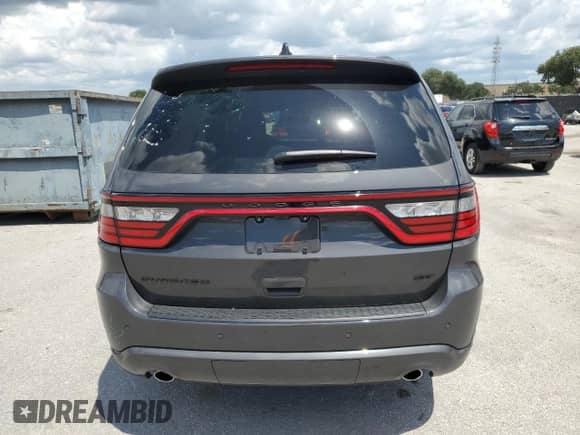 2025 Dodge Durango GT with VIN 1C4RDHDG0SC508794, listed as a Copart auction lot 69783155 with 7,417 mi miles and Salvage title. Bid and sale history available at DreamBid. Image 6.