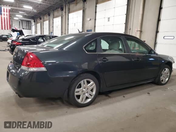 2015 Chevrolet Impala LT with VIN 2G1WB5E36F1142377, listed as a Copart auction lot 89926165 with 76,156 mi miles and Salvage title. Bid and sale history available at DreamBid. Image 3.