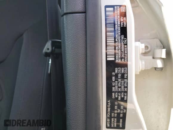 2017 Jeep Renegade Latitude with VIN ZACCJBBB6HPE71953, listed as a Copart auction lot 62643895 with 176,263 mi miles and Salvage title. Bid and sale history available at DreamBid. Image 14.