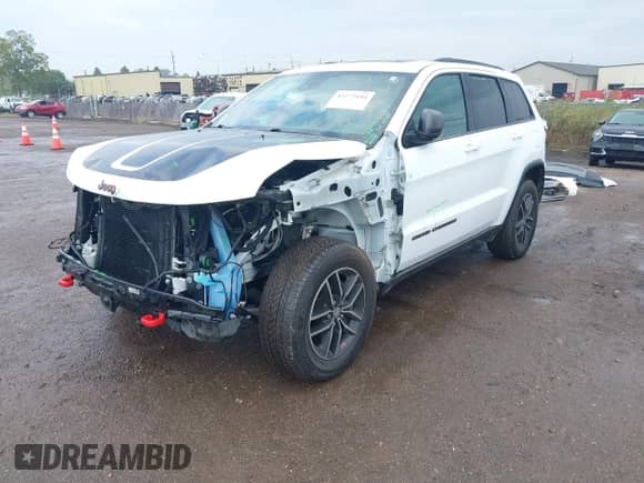 2018 Jeep Grand Cherokee Trailhawk z VIN 1C4RJFLG6JC336932, wystawiony jako IAAI lot #43272184 z przebiegiem 64 066 mil mil oraz . Historia ofert i sprzedaży dostępna na DreamBid. Obrazek 19.