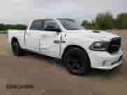 2018 Ram 1500 Sport with VIN 1C6RR7UT9JS170283, listed as a Copart auction lot 57828685 with 73,643 mi miles and Salvage title. Bid and sale history available at DreamBid. Image 4.