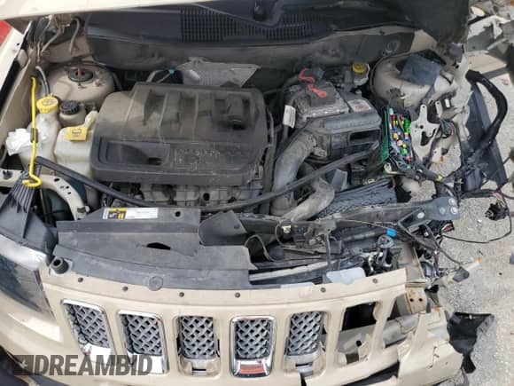 2017 Jeep Compass High Altitude с VIN 1C4NJCEB1HD198946, выставлен на аукционе Copart как лот 66595345 с пробегом Не указан миль и Списание • Salvage title. История ставок и продаж доступна на DreamBid. Изображение 12.