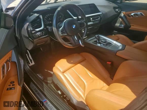 2020 BMW Z4 sDriveM40i z VIN WBAHF9C03LWW40848, wystawiony jako Copart lot #71052185 z przebiegiem 23 379 mil mil oraz Szkoda całkowita • Salvage title. Historia ofert i sprzedaży dostępna na DreamBid. Obrazek 8.