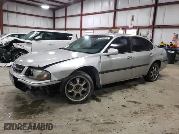2001 Chevrolet Impala z VIN 2G1WF52E019258534, wystawiony jako Copart lot #57204675 z przebiegiem 257 542 mil mil oraz Szkoda całkowita • Salvage title. Historia ofert i sprzedaży dostępna na DreamBid. Obrazek 1.