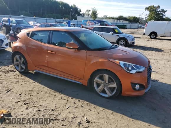2014 Hyundai Veloster Turbo R-Spec с VIN KMHTC6AEXEU191388, выставлен на аукционе Copart как лот 80485335 с пробегом 127 092 миль миль и Чистый • Clean title. История ставок и продаж доступна на DreamBid. Изображение 4.