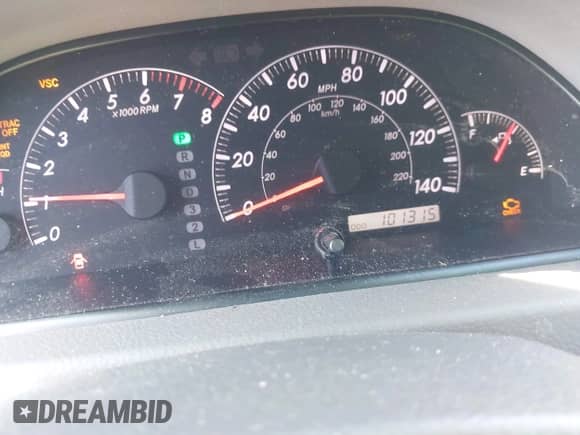 2005 Toyota Camry XLE with VIN 4T1BF30K45U615723, listed as a IAAI auction lot 43091390 with 101,315 mi miles and . Bid and sale history available at DreamBid. Image 7.