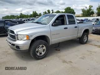 2005 Dodge 2500 SLT with VIN 3D7KS28C45G711691, listed as a Copart auction lot 61820175 with 395,006 mi miles and Salvage title. Bid and sale history available at DreamBid. Image 1.