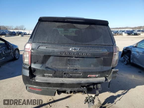 2022 Chevrolet Suburban RST с VIN 1GNSKEKT8NR220309, выставлен на аукционе Copart как лот 83463054 с пробегом 47 041 миль миль и Списание • Salvage title. История ставок и продаж доступна на DreamBid. Изображение 6.