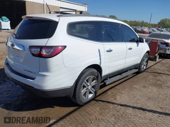 2016 Chevrolet Traverse LT with VIN 1GNKVHKD8GJ320994, listed as a IAAI auction lot 40639319 with 138,190 mi miles and . Bid and sale history available at DreamBid. Image 4.