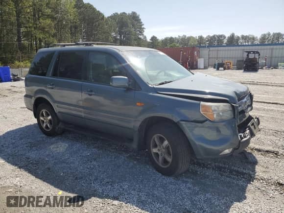 2007 Honda Pilot EX with VIN 5FNYF18457B027849, listed as a Copart auction lot 65049425 with 129,907 mi miles and Non repairable. Bid and sale history available at DreamBid. Image 4.