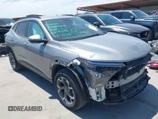 2024 Chevrolet Trax LT с VIN KL77LHE24RC140852, выставлен на аукционе IAAI как лот 42880454 с пробегом 16 756 миль миль и . История ставок и продаж доступна на DreamBid. Изображение 1.