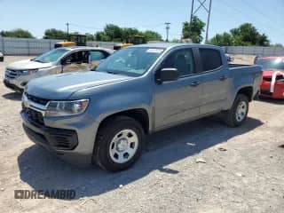2021 Chevrolet Colorado 2WD Work Truck с VIN 1GCGSBEA4M1107459, выставлен на аукционе Copart как лот 60412975 с пробегом 62 622 миль миль и Списание • Salvage title. История ставок и продаж доступна на DreamBid. Изображение 1.
