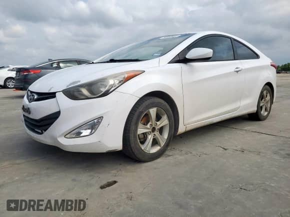 2013 Hyundai Elantra GS z VIN KMHDH6AE1DU023563, wystawiony jako Copart lot #54900695 z przebiegiem 172 287 mil mil oraz Czysty tytuł • Clean title. Historia ofert i sprzedaży dostępna na DreamBid. Obrazek 1.