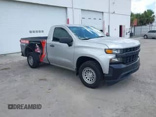 2020 Chevrolet Silverado 1500 Work Truck with VIN 3GCNWAEH3LG122389, listed as a IAAI auction lot 42992210 with 255,867 mi miles and . Bid and sale history available at DreamBid. Image 1.