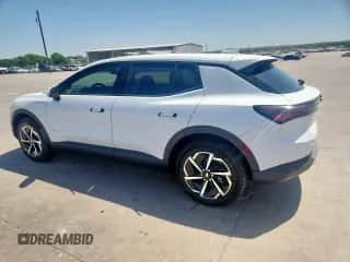 2025 Chevrolet Equinox EV LT1 w/PCY с VIN 3GN7DMRP1SS237349, выставлен на аукционе Copart как лот 65273885 с пробегом 169 миль миль и Списание • Salvage title. История ставок и продаж доступна на DreamBid. Изображение 2.