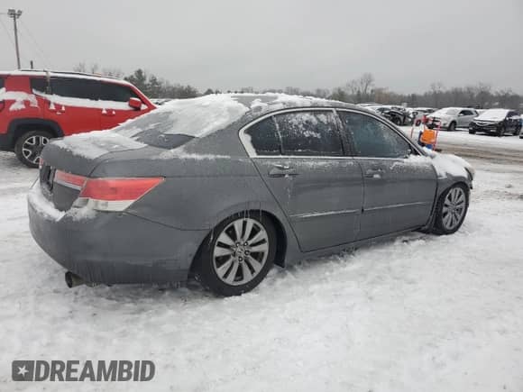 2011 Honda Accord EX with VIN 1HGCP2E77BA107474, listed as a Copart auction lot 44245285 with 130,052 mi miles and Salvage title. Bid and sale history available at DreamBid. Image 3.