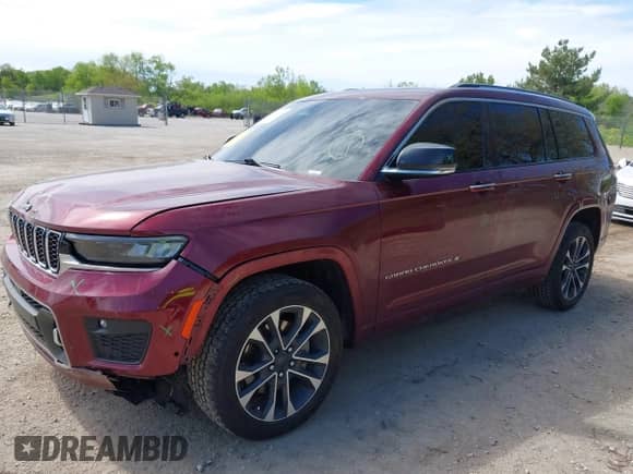 2021 Jeep Grand Cherokee Overland with VIN 1C4RJKDG1M8181222, listed as a IAAI auction lot 42364470 with 104,168 mi miles and . Bid and sale history available at DreamBid. Image 17.