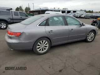 2007 Hyundai Azera SE с VIN KMHFC46FX7A154381, выставлен на аукционе Copart как лот 80956314 с пробегом Не указан миль и Списание • Salvage title. История ставок и продаж доступна на DreamBid. Изображение 3.