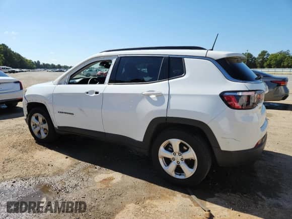 2022 Jeep Compass Latitude with VIN 3C4NJCBB9NT138276, listed as a Copart auction lot 85752985 with 58,022 mi miles and Salvage title. Bid and sale history available at DreamBid. Image 2.