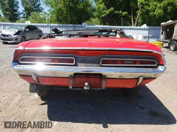 1971 Dodge Challenger with VIN JH27G1B104685, listed as a Copart auction lot 59392914 with 125,507 mi miles and Clean title. Bid and sale history available at DreamBid. Image 6.