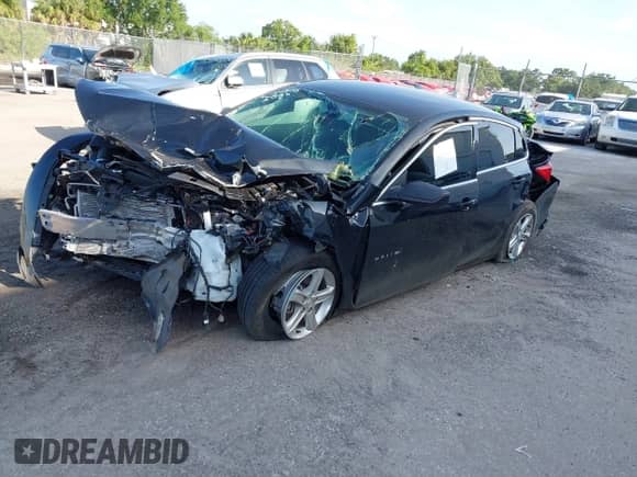 2022 Chevrolet Malibu LS with VIN 1G1ZB5ST1NF186859, listed as a IAAI auction lot 42461582 with Not provided miles and . Bid and sale history available at DreamBid. Image 2.