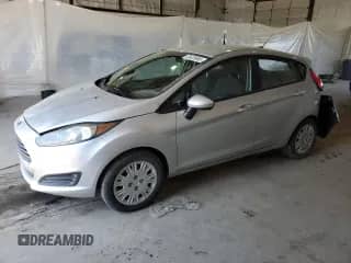 2018 Ford Fiesta S with VIN 3FADP4TJ4JM100616, listed as a Copart auction lot 55625805 with 68,586 mi miles and Salvage title. Bid and sale history available at DreamBid. Image 1.
