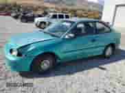 1995 Hyundai Accent z VIN KMHVD14N1SU015961, wystawiony jako Copart lot #72066404 z przebiegiem 118 163 mil mil oraz Szkoda całkowita • Salvage title. Historia ofert i sprzedaży dostępna na DreamBid. Obrazek 1.