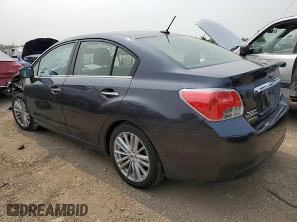 2015 Subaru Impreza Limited with VIN JF1GJAM69FH022336, listed as a Copart auction lot 60335635 with 103,485 mi miles and Salvage title. Bid and sale history available at DreamBid. Image 2.