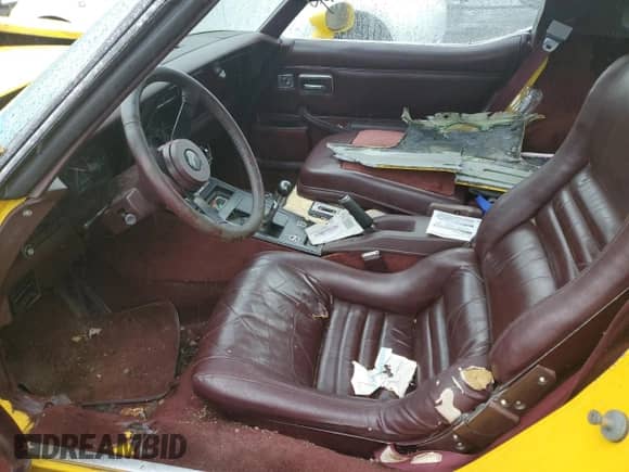 1980 Chevrolet Corvette с VIN 1Z878AS414312, выставлен на аукционе Copart как лот 42638855 с пробегом 36 164 миль миль и Списание • Salvage title. История ставок и продаж доступна на DreamBid. Изображение 7.