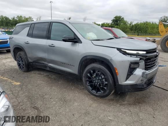 2024 Chevrolet Traverse FWD LS with VIN 1GNEREKS1RJ196911, listed as a Copart auction lot 69068225 with 32,357 mi miles and Salvage title. Bid and sale history available at DreamBid. Image 4.