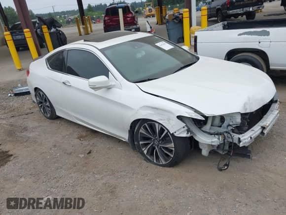 2016 Honda Accord Touring with VIN 1HGCT2B05GA003270, listed as a IAAI auction lot 42478443 with 93,095 mi miles and . Bid and sale history available at DreamBid. Image 1.